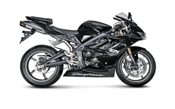 Akrapovic Slip-on Line Titanium Einddemper met E-keur Triumph Daytona 675 / R 2006 > 2012